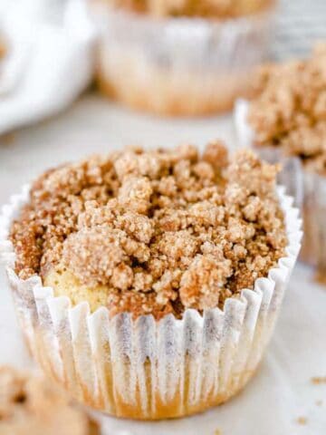 Paleo Stressel Coffee Cake Muffins