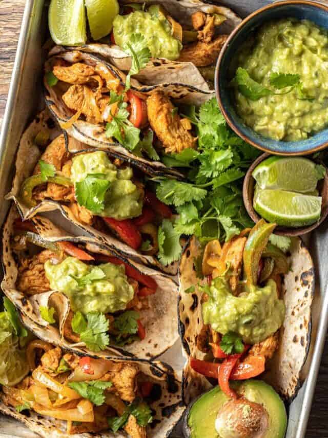 Blackstone Chicken Fajitas