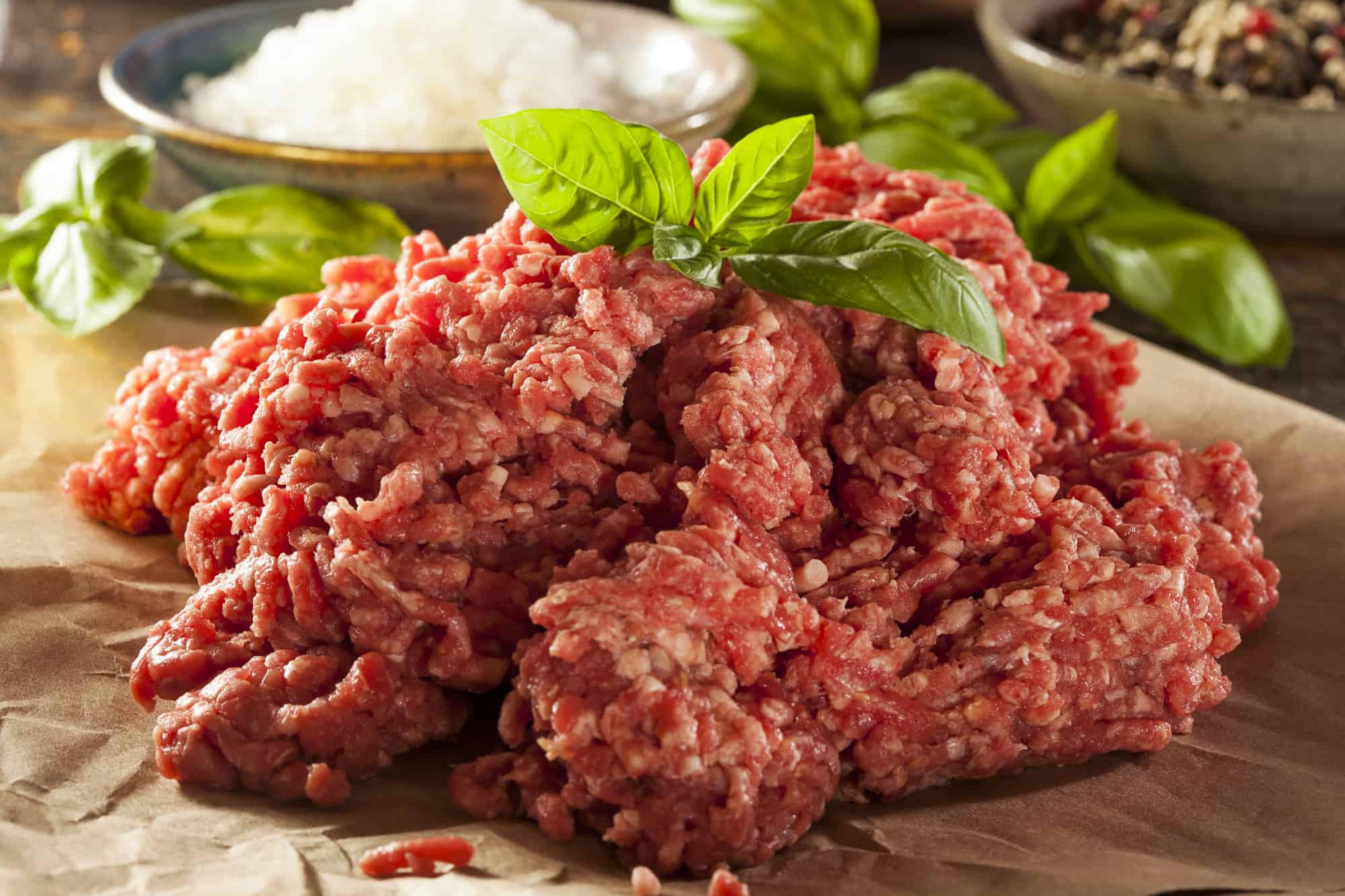 Organic Raw Grass Fed Ground Beef