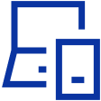 Laptop and phone icons